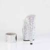 Pleaser - BEJEWELED712MS Mules à talons - Transparent/Couleur argent Product image